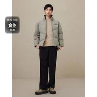 2024冬季GXG男士多色休闲华夫格面包服棉服棉衣外套男