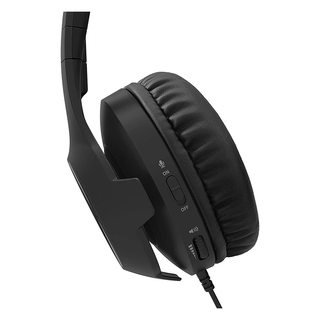 任天堂 HORI Switch头戴式有线耳机 黑色