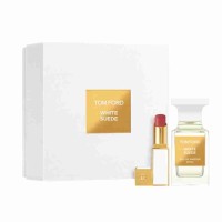 值选：TOM FORD 汤姆·福特 暗麝心魄唇香礼盒（白麝香50ml+琉璃幻彩唇膏20 3.3g）+赠彩香6件套