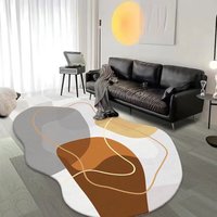 KAYE 异形客厅地毯 免洗加厚  120x160 cm 新年新气象