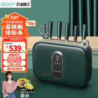 巧媳妇（SMARTWIFE）刀具套装 厨房家用厨房菜刀分类刀具砧板套装多功刀具十件套绿色 菜板组合十件套(不锈钢手柄)绿色