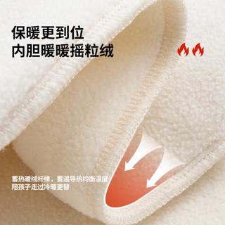 【一衣七穿】24年秋冬摇粒绒内胆男童羽绒服女童羽绒内胆防寒厚