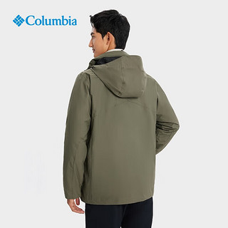 Columbia男女银点防水冲锋衣保暖防风可拆卸三合一休闲服WE6504 398 XL(185/104A)