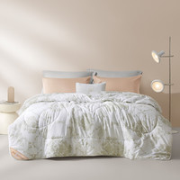 罗莱生活 罗莱家纺七孔纤维被空调被春秋被欧式印花夏凉被四季被冬被[春秋被]七孔纤维填充+亲肤 1.5米床/200*230cm