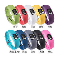 适用佳明Garmin Vivofit 4代硅胶表带官方款一体纹理手环替换腕带