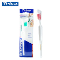 Trisa 瑞士原装进口Trisa 假牙清洁刷 单支装 为假牙清洁设计