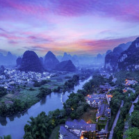 十里画廊遇龙河畔，寒假周末不加价！广悦华阳朔河畔度假酒店 景观房2晚连住（含双早+丰富礼遇）