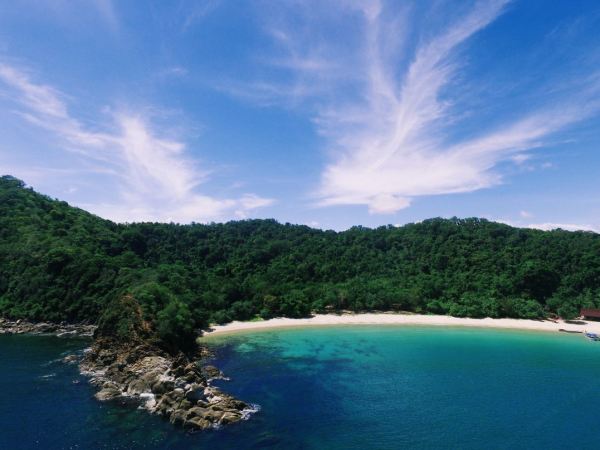 私人小众海岛!含早晚餐,近红树林kawa!马来西亚亚庇海豚岛度假村 悦海房(单面落地窗)1晚(含早晚餐+免费船只接送等)