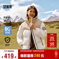 森马(Semir)防护外套|商场同款中国国家地理系列羽绒服女24三防101724113039