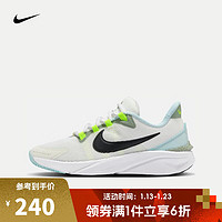 NIKE 耐克 大童NIKE STAR RUNNER 4 NN (GS)跑步鞋 HQ3469-101 35.5