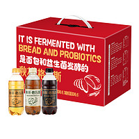 88VIP：秋林·格瓦斯 秋林格瓦斯饮料年货心意礼盒350ml*15瓶哈尔滨特产面包发酵饮料