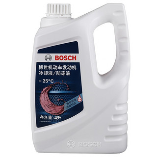 博世 BOSCH 汽车防冻液 4L装 红色 -25℃ WEY VV5 VV6 VV7摩卡 玛奇朵等