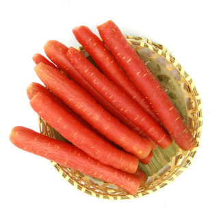 京百味水果胡萝卜 新鲜萝卜2斤 新鲜蔬菜 源头直发 单果100g 水果胡萝卜 2斤
