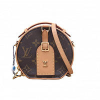 LOUIS VUITTON 路易威登 中古95新LV/路易威登斜挎包PETITE老花PVC芯片