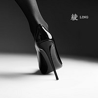 绫 天生丝滑绫lingerie「瘾」3D情趣免脱开裆丝袜Black黑色 1条 3D-M码-开裆「155~175cm」