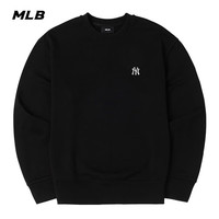 美职棒（MLB） 男女卫衣潮流圆领小标休闲2024年套头衫3AMTB9144 纽约洋基队/黑色 L 175/96A