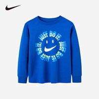NIKE 耐克童装男女童长袖T恤春秋儿童休闲上衣