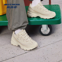 斯凯奇（Skechers）黑白金熊加绒款丨新款运动鞋女熊猫鞋加绒保暖运动老爹鞋