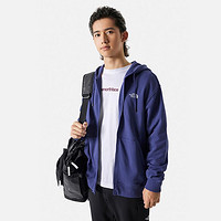 THE NORTH FACE 北面 卫衣男户外经典LOGO毛圈内里连帽拉链外套83OR