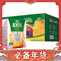 汇源 年货果汁礼盒 苹果汁 200ml*12盒（礼盒装）