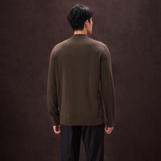 【美利奴纯羊毛】24秋季轻商务纯色基础款打底男士长袖羊毛衫