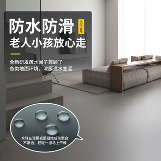 三青 水性地坪漆 水泥地家用 地面漆 耐磨防水划线漆室内外通用 罩光清漆（防水防滑耐磨） 大桶装20kg（约200㎡/1遍）