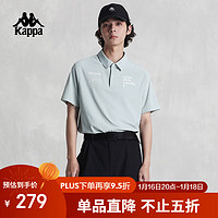 Kappa POLO衫男2024新款夏季运动短袖T恤休闲半袖K0E32PD43