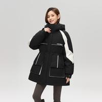 【版型舒适】款秋冬户外都市休闲风简约穿搭羽绒服男女同款