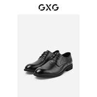GXG男鞋黑色商务休闲正装皮鞋13D1500002J