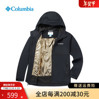 Columbia XE8964 金点热能保暖 黑色 XL 男子冲锋衣