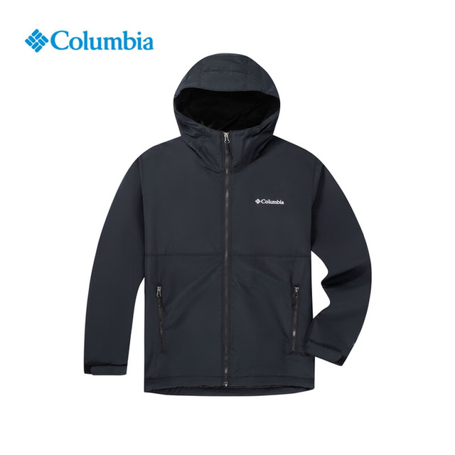 Columbia 户外24秋冬男子金点热能保暖休闲连帽冲锋衣 L 180/100A
