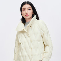 鹅绒 波司登奥莱女短款立领羽绒服时尚休闲保暖百搭商务