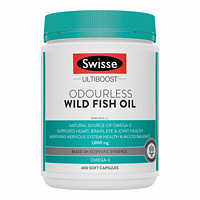 Swisse 野生深海鱼油胶囊 1000mg 400粒