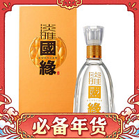 今世缘 淡雅国缘 42%vol 浓香型白酒 500ml 单瓶装