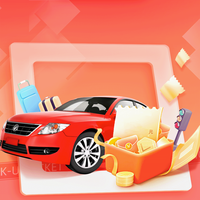 哈啰 0.01元购-2张6元飞猪旅行x哈啰顺风车券（满30元可用）-全国通用