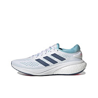 adidas Supernova 2 系帯防滑 低帮 橡腋 休困跑步鞋女款 GW9100