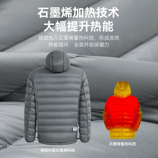 拓路者（Pioneer Camp）雪狐100羽绒服男800蓬轻薄90绒内胆鹅绒服户外防风保暖冬季外套女 海军蓝-男 XL