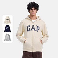 Gap 男女同款抓绒连帽卫衣 658736