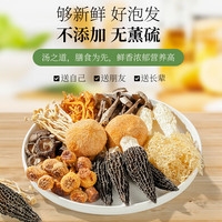 神农金康 菌汤包 七彩山珍菌菇汤包 羊肚菌松茸煲汤食材 炖鸡火锅底料煲汤料包菌菇南北干货 茯苓块 火锅食材