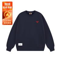 it ccaabb【超柔加绒】男装24加厚保暖潮流圆领休闲印花男式卫衣