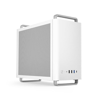 硕一凤凰U300 320台式机电脑matx迷你机箱itx白色非侧透mini小尺寸手提主机箱壳家用商务办公桌面搭配 凤凰U320白色