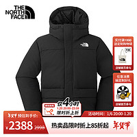 北面（The North Face）羽绒服男女同款Puffy防风700蓬保暖鹅绒填充24秋冬|81SF JK3/宇宙黑 XL