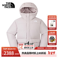 北面（The North Face）羽绒服男女同款Puffy防风700蓬保暖鹅绒填充24秋冬|81SF 1OA/月影灰 M