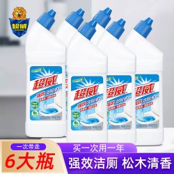超威 强效洁厕净 500g*6瓶 松木清香