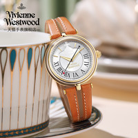 viviennewestwood薇薇安女表镂空表带西太后手表女款轻奢小众皮带