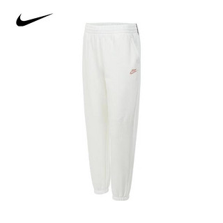 NIKE 耐克 女大童G NSW CLUB FLC LSE PNT GCEL裤装 HQ4880-133 XS