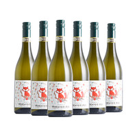 意大利原瓶DOCG阿斯蒂起泡酒红狐甜白葡萄酒750ml*6