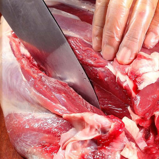 伊民康洋宁夏滩羊肉 生鲜羊排羊腿肚包肉羊蝎子半只羊年货礼盒清真 滩羊后腿4斤 精修羊后腿整只4斤