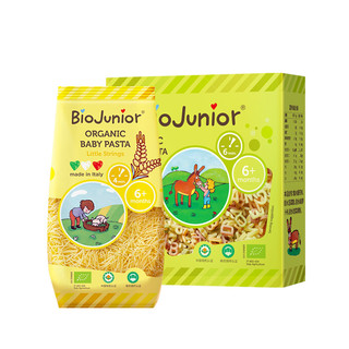 BioJunior碧欧奇碎碎面宝宝辅食面条婴幼儿无添加字母面不添加盐