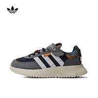 adidas 阿迪达斯 三叶草男小童RETROPY F2 CF EL C休闲鞋 IH3502 34